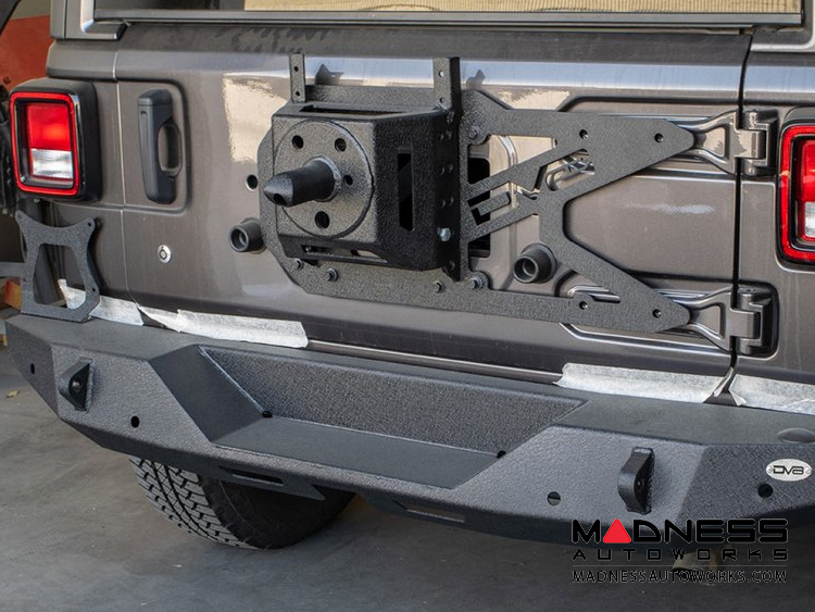 Jeep Wrangler JL Tailgate Mounted Tire Carrier